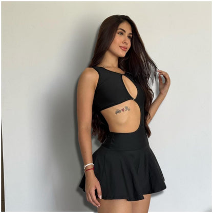 Vestido Deportivo Black Control