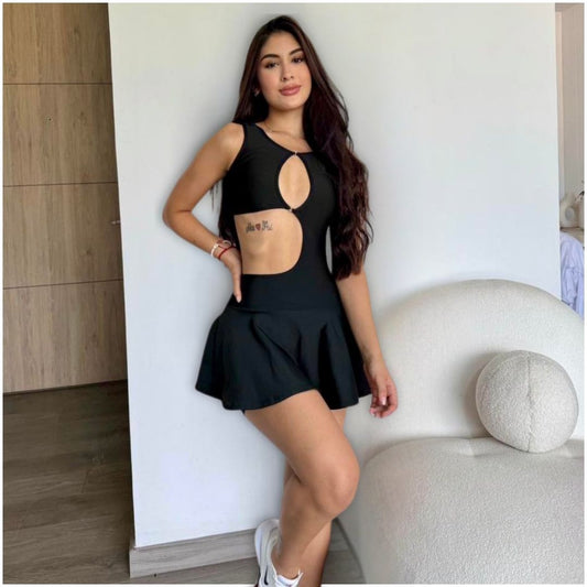 Vestido Deportivo Black Control